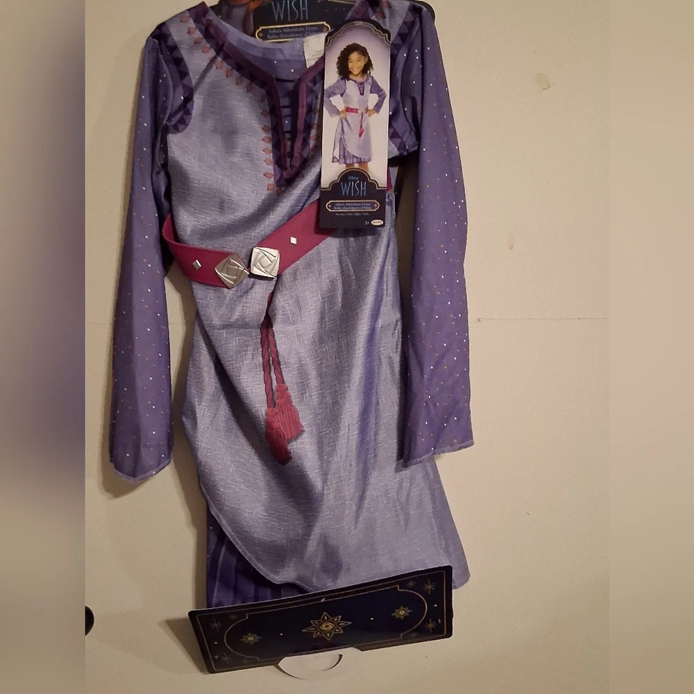 Disney Wish Asha's Adventure Dress Child 4-6x - Picture 2 of 8